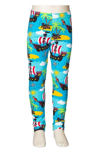 Pirates leggings Bottoms JNY colourful kids 