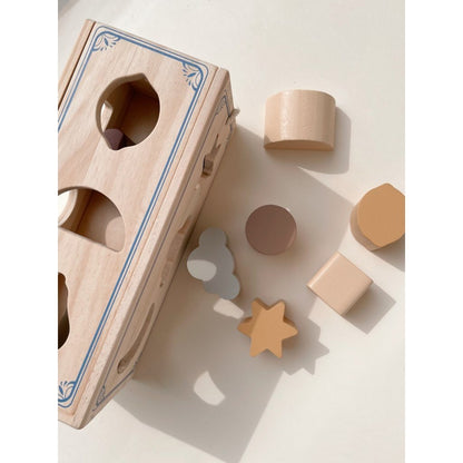 Moon cloud and star shape sorter Konges sløjd Toys Konges sløjd 