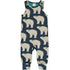 Macacão polar bear 9-12 meses Dungarees Maxomorra 