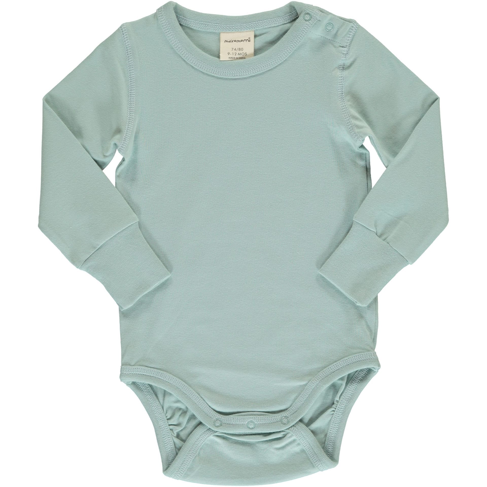 Body manga comprida pale icy blue Body Maxomorra 