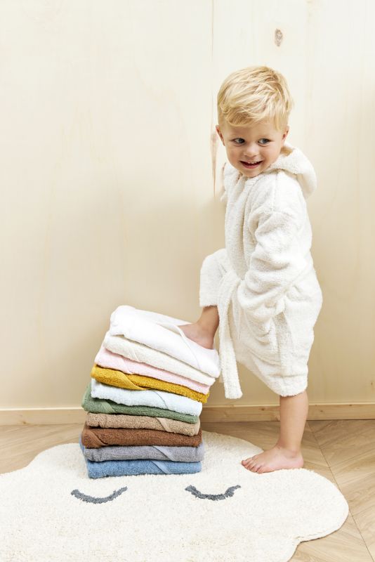 Toalha de banho em turco c/ capuz denim Bath Meyco 