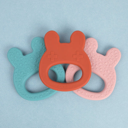 Mordedor silicone bunny rust Pacifiers &amp; Teethers we might be tiny 