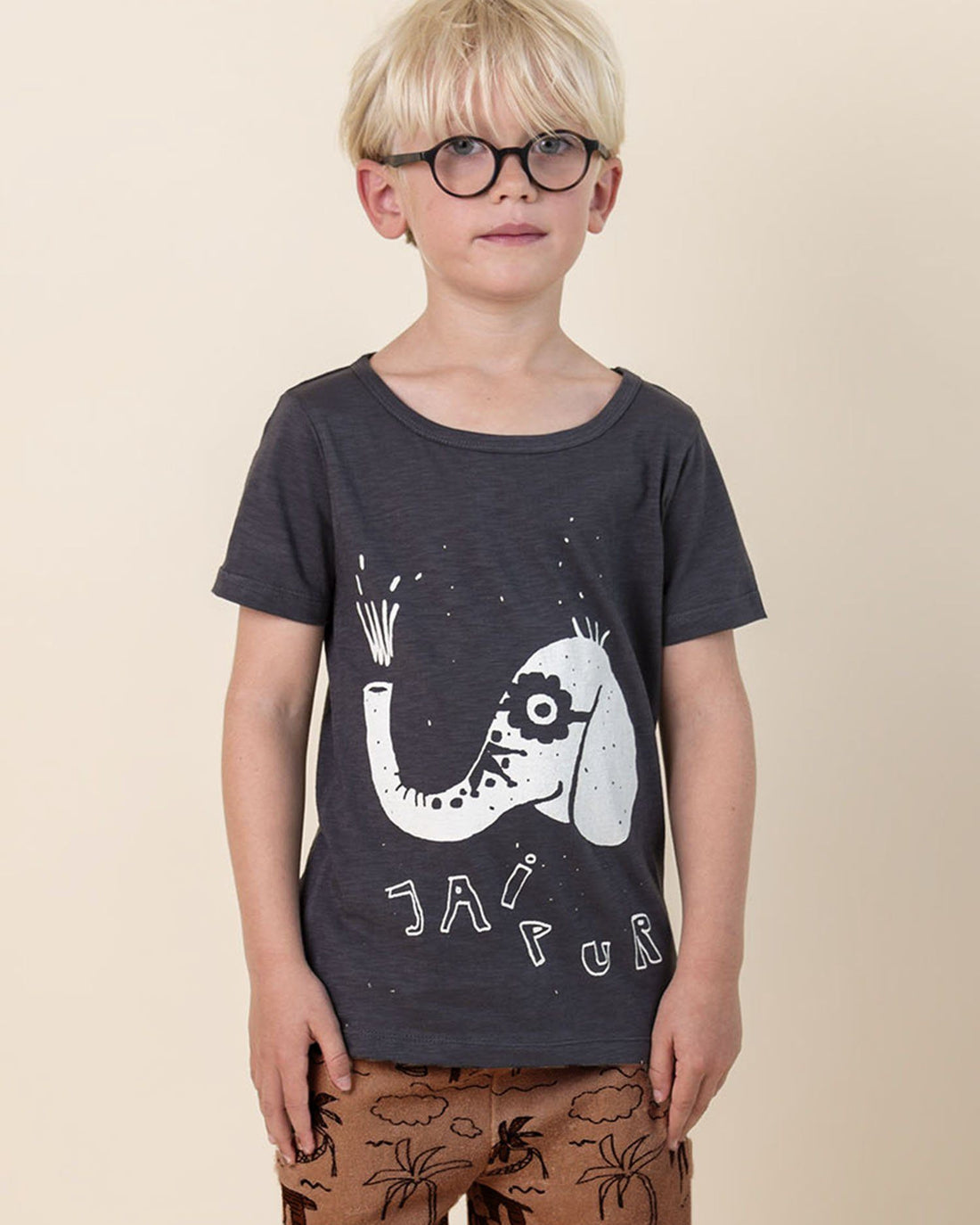 T-shirt Jaipur elephant Nadadelazos Tops Nadadelazos 