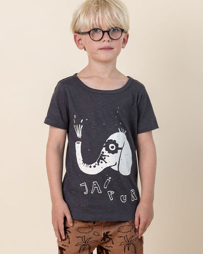 T-shirt Jaipur elephant Nadadelazos Tops Nadadelazos 