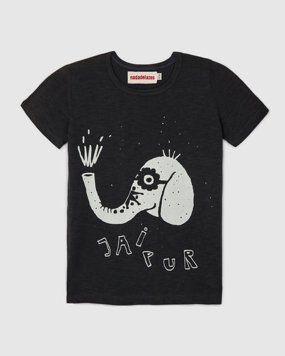 T-shirt Jaipur elephant Nadadelazos Tops Nadadelazos 