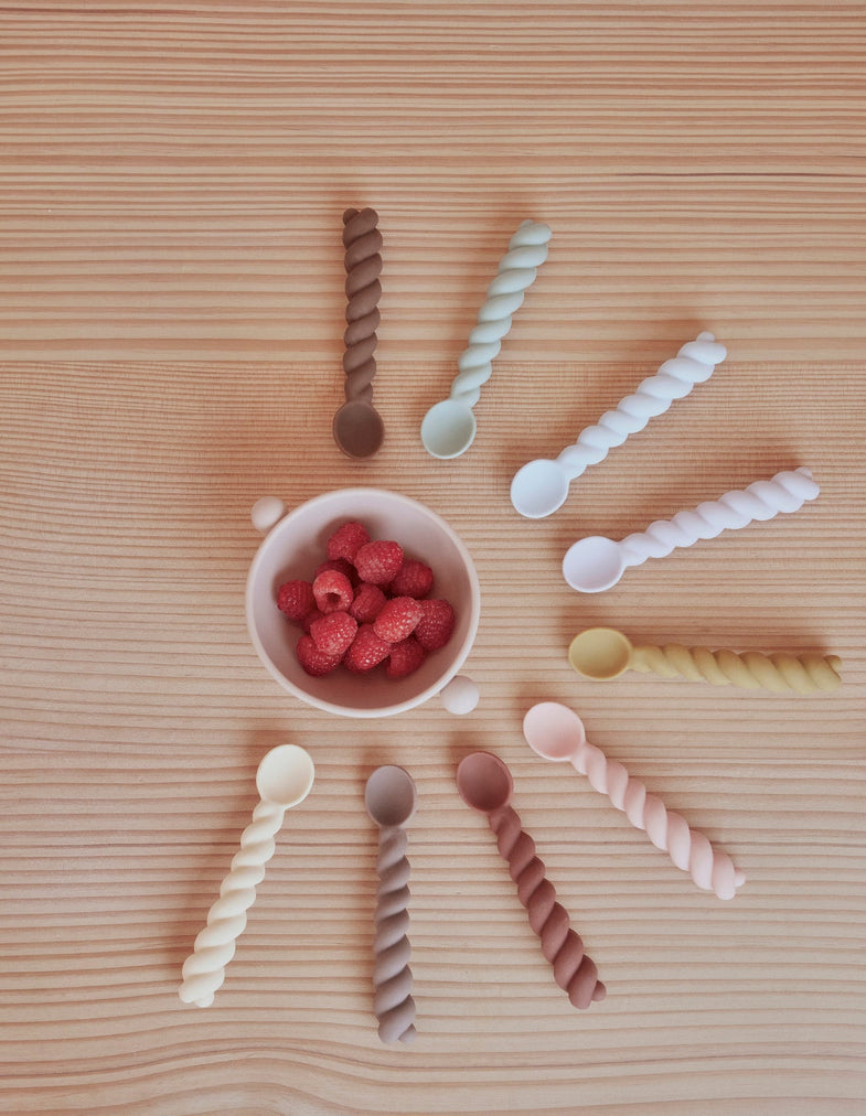 3 colheres blue/choco/mint Dinnerware OYOY 