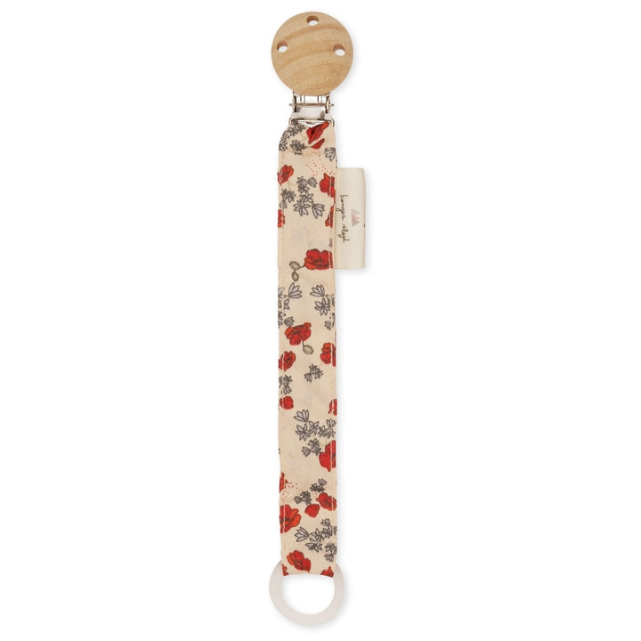 Pacifier clip poppy Konges sløjd pacifier clip Konges sløjd 