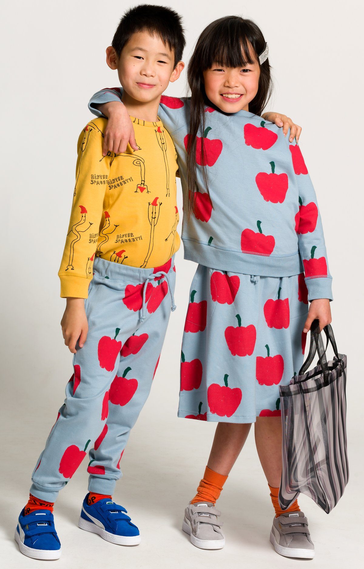 Pants red peppers Nadadelazos Bottoms Nadadelazos 