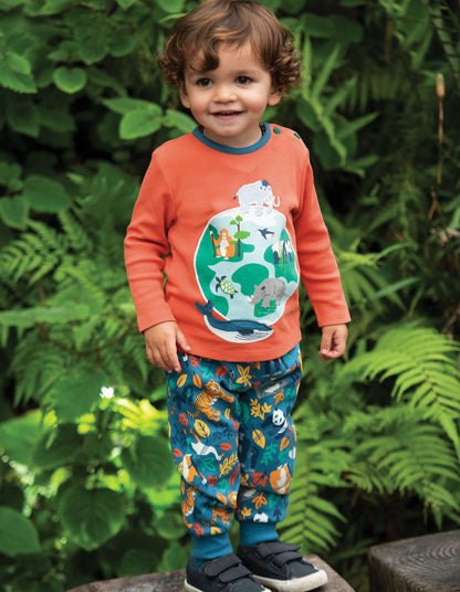 Globe applique LS top Frugi Tops Frugi 