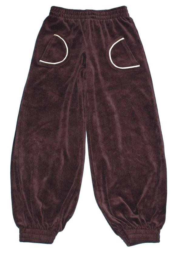 Velvet pants brown Smafolk Bottoms Smafolk 