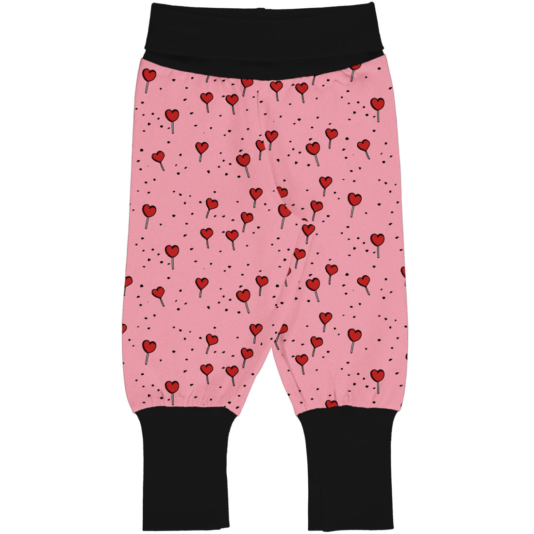 Lollipop love rib pants Maxomorra Bottoms Maxomorra