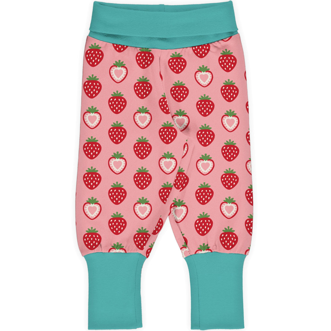 Strawberry rib pants Maxomorra Bottoms Maxomorra