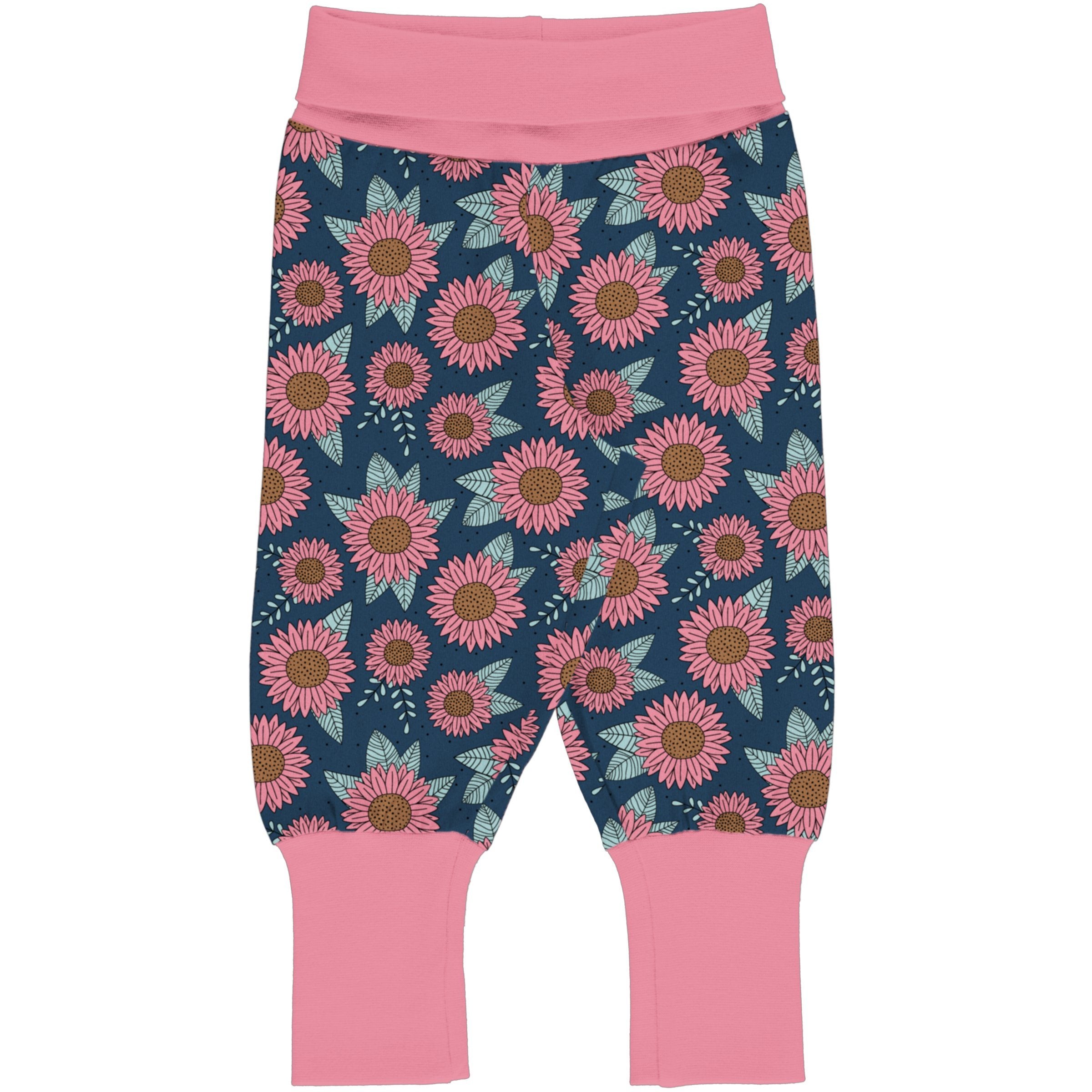 Calças evolutivas sunflower flowers Pants Meyadey 