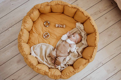 Tapete BLOOM mustard Play&amp;Go 