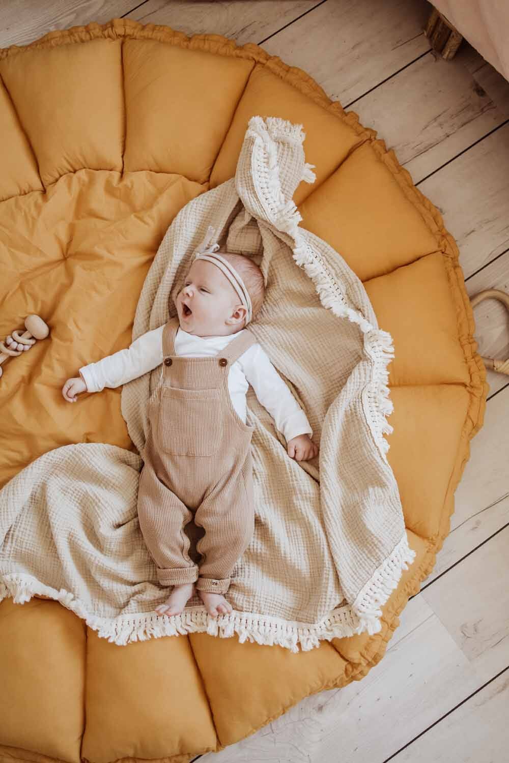 Tapete BLOOM mustard Play&amp;Go 