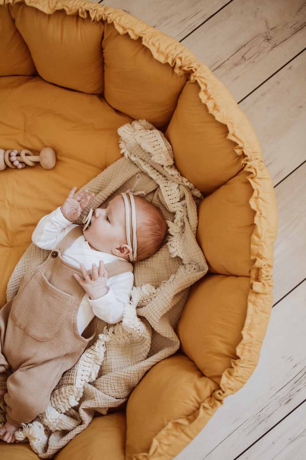 Tapete BLOOM mustard Play&amp;Go 
