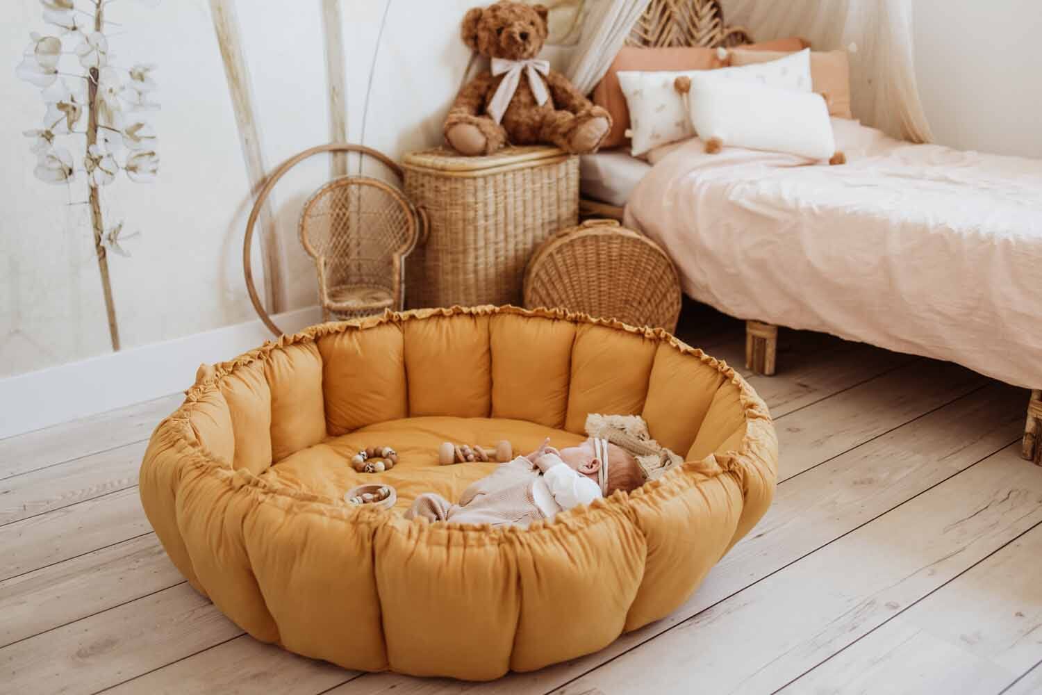Tapete BLOOM mustard Play&amp;Go 