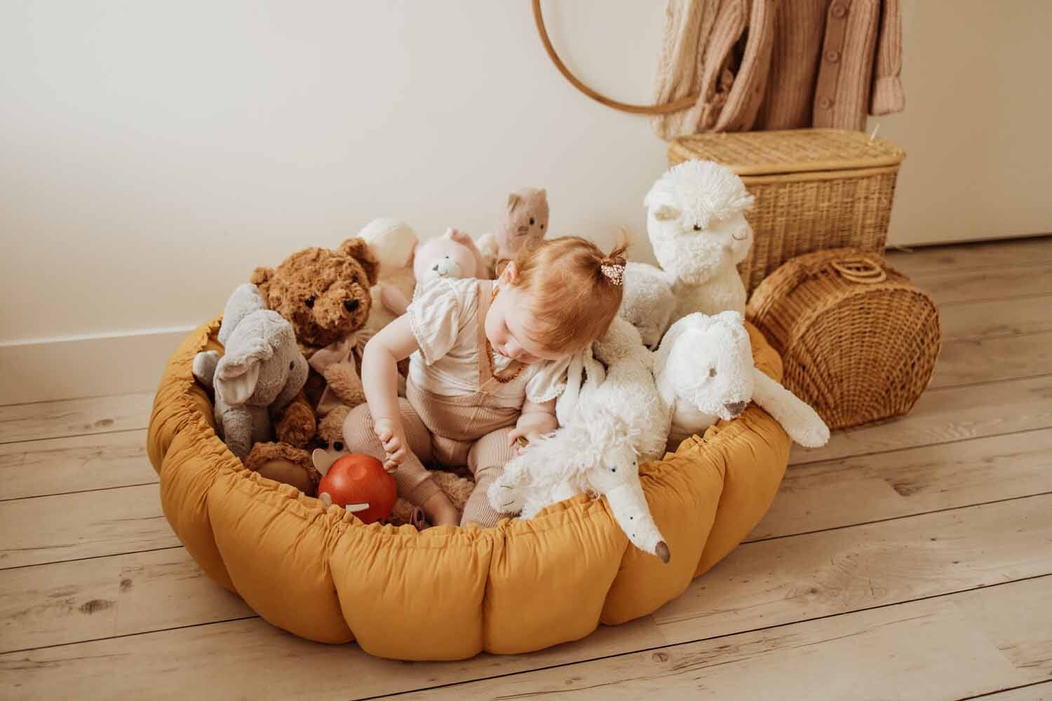 Tapete BLOOM mustard Play&amp;Go 