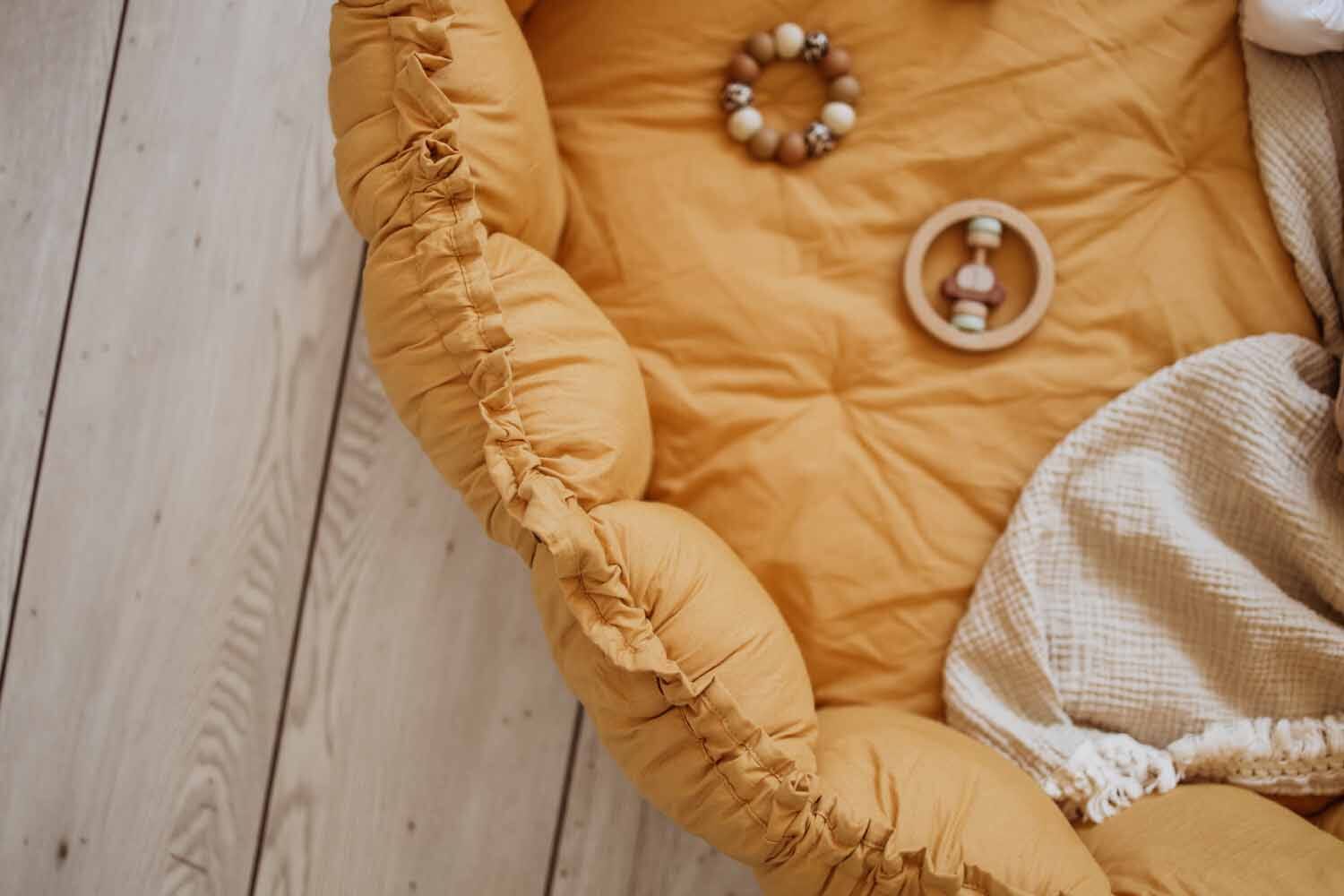 Tapete BLOOM mustard Play&amp;Go 