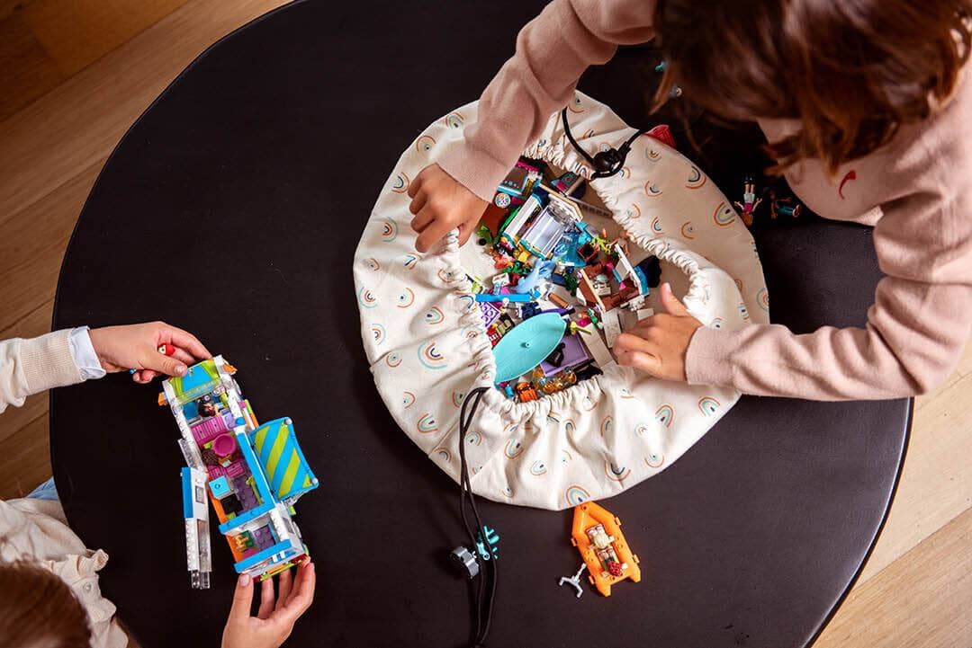 Saco de arrumação mini arco-íris Play&amp;Go 
