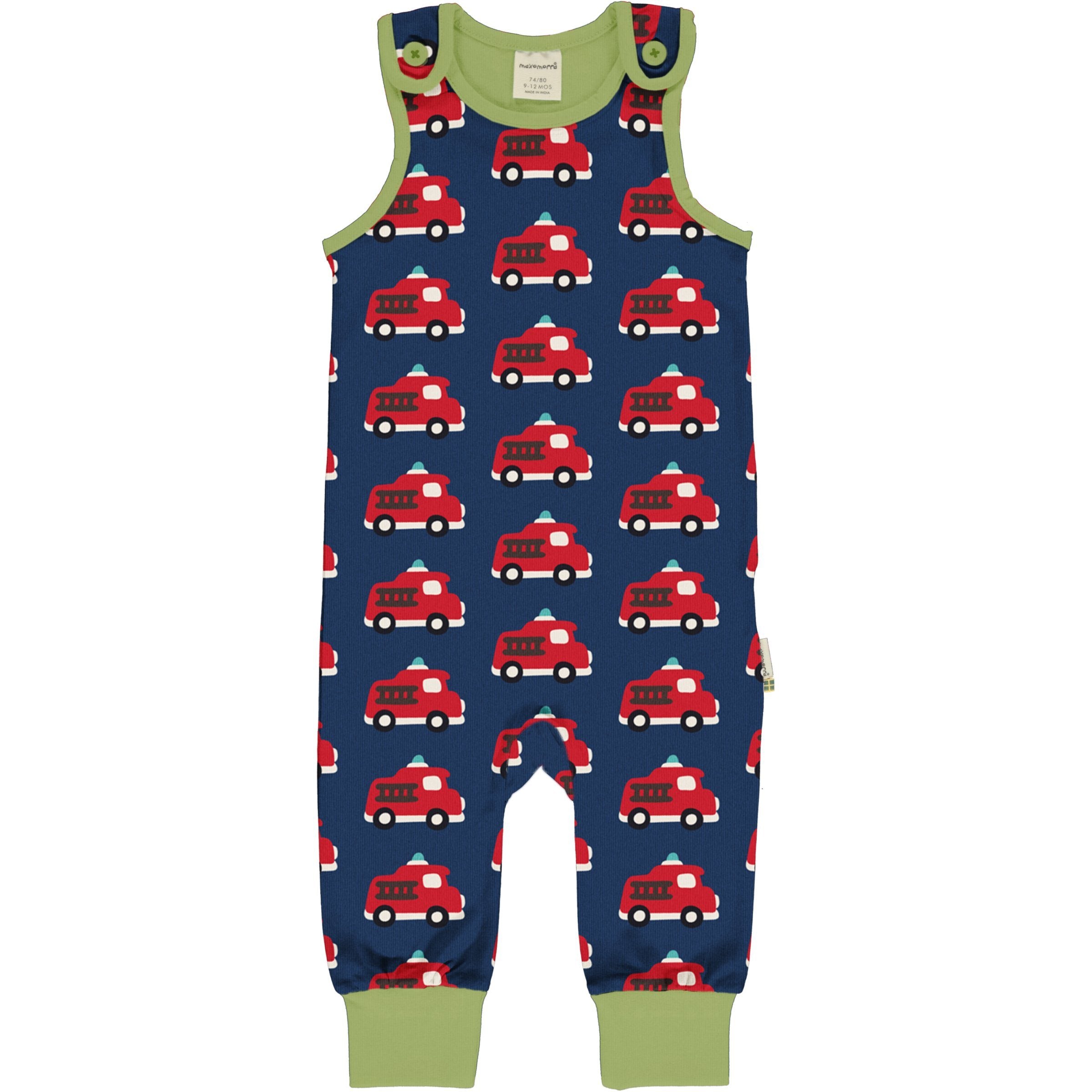 Fire truck dungarees Maxomorra Dungarees Maxomorra 