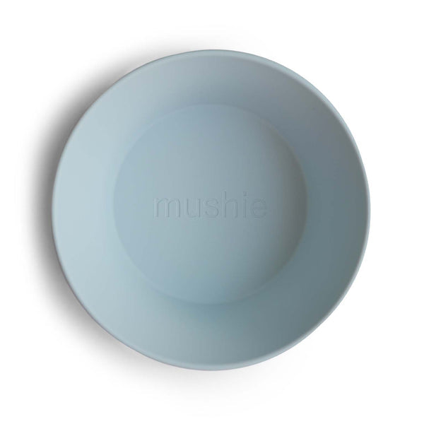 2-pack round dinnerware bowl powder blue mushie meal mushie 