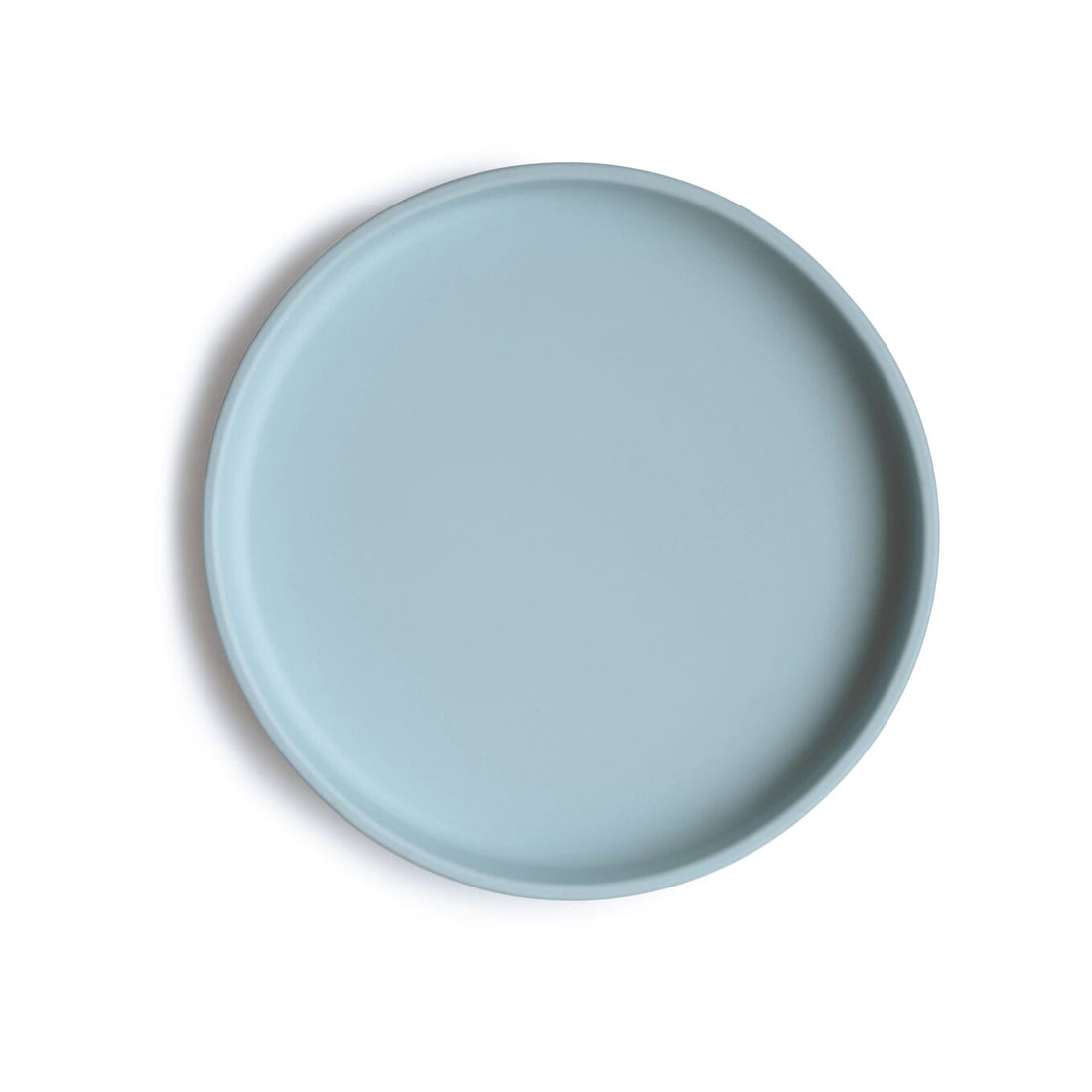 Prato clássico com ventosa powder blue meal mushie 