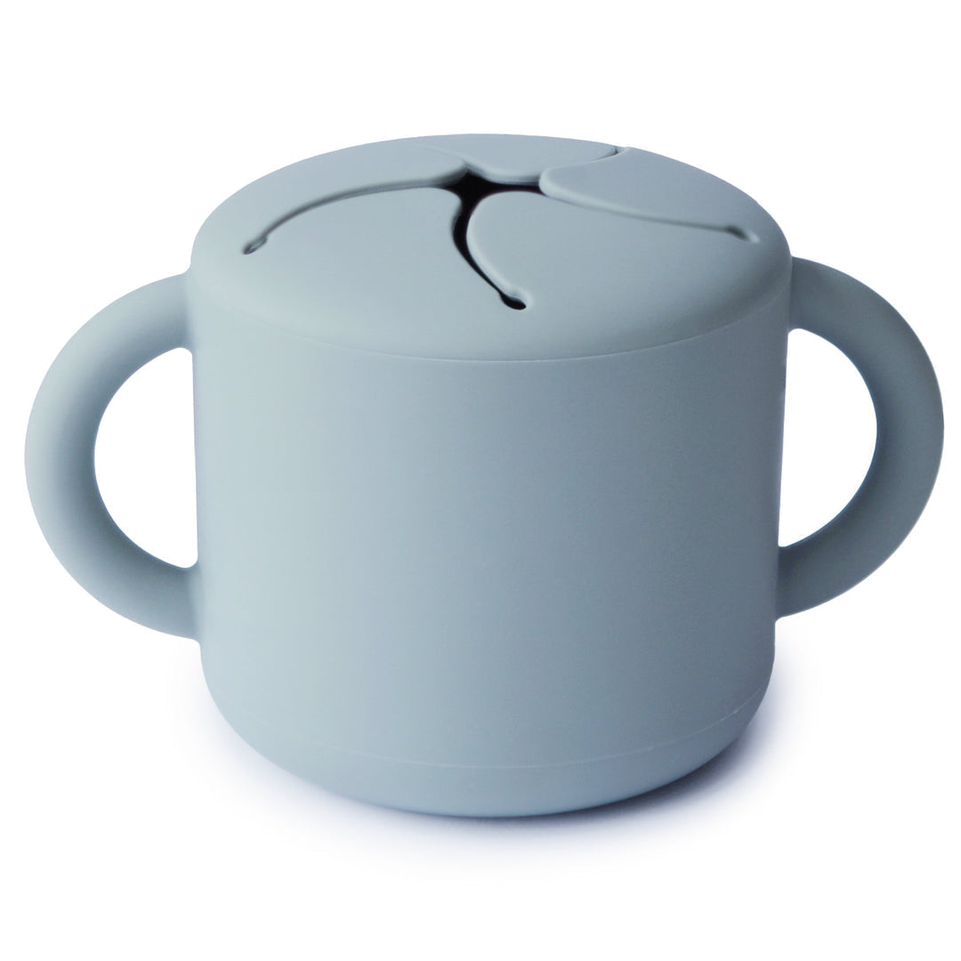 Snack cup powder blue mushie meal mushie 