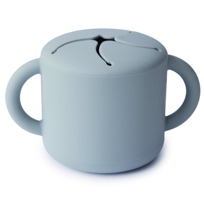 Snack cup powder blue mushie meal mushie 