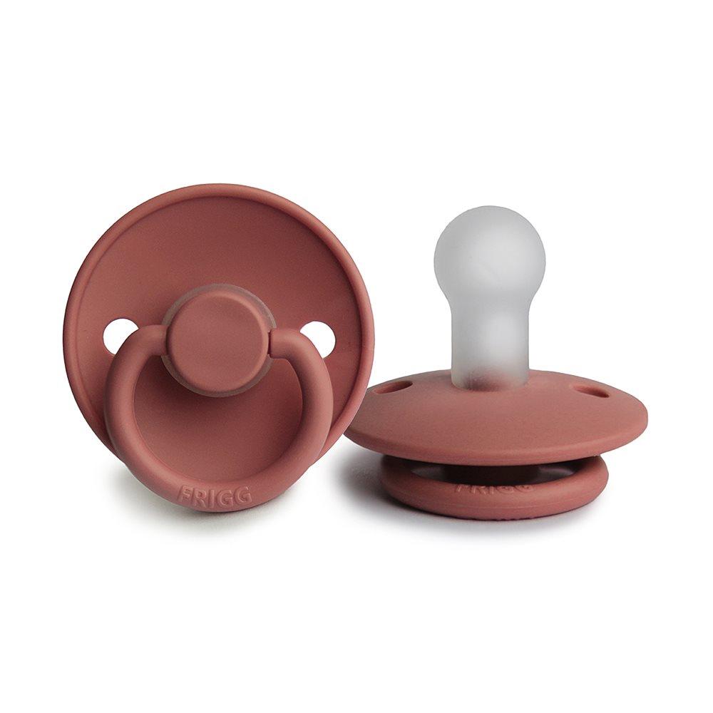 1 pacifier classic powder blush FRIGG Pacifier FRIGG