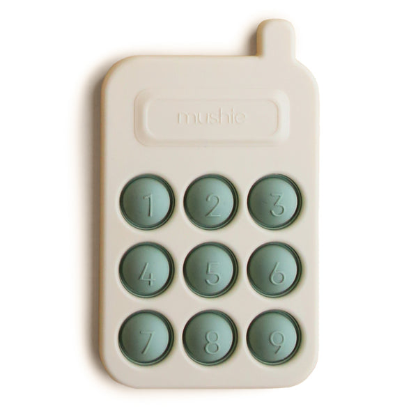 Phone press toy cambridge blue mushie Toys mushie 