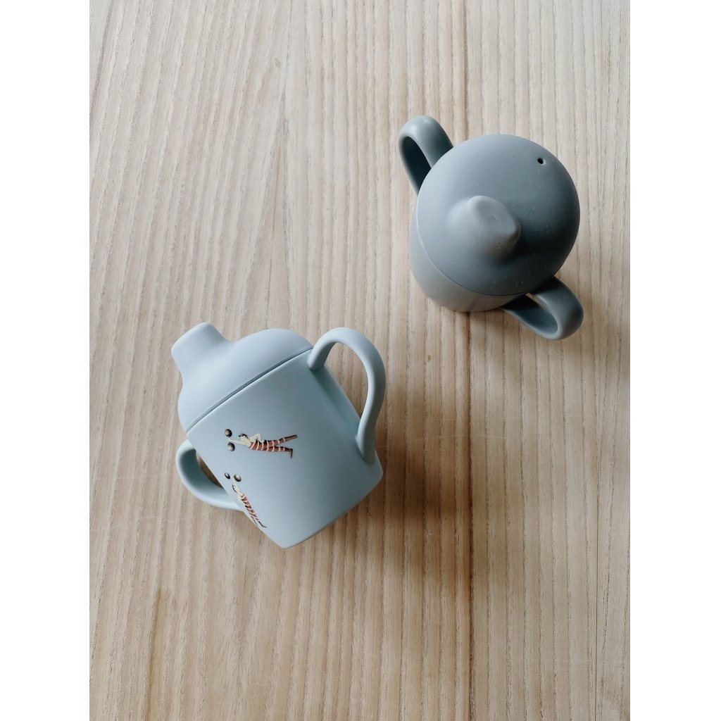 2 pack sippy cup - strong man/quarry blue Konges sløjd Meal Konges sløjd