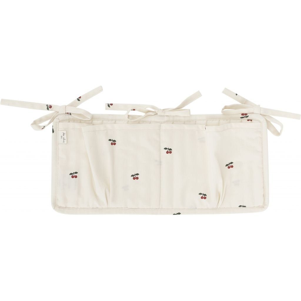 Quilted bed pockets cherry Konges sløjd acessories Konges sløjd 