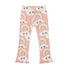 Calças flare rainbow pink Bottoms Dear Sophie 