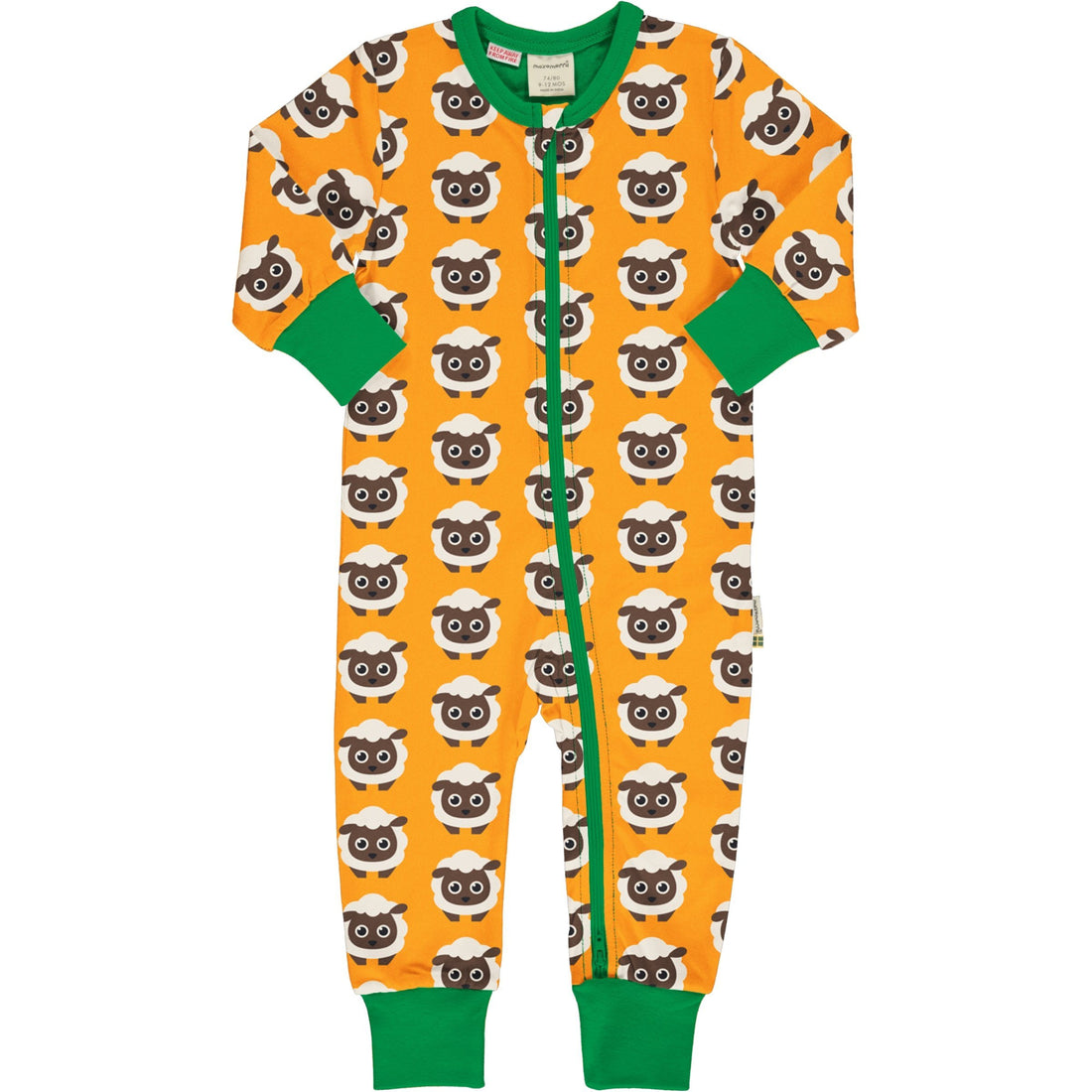 Sheep zip suit Maxomorra classics Playsuit Maxomorra 