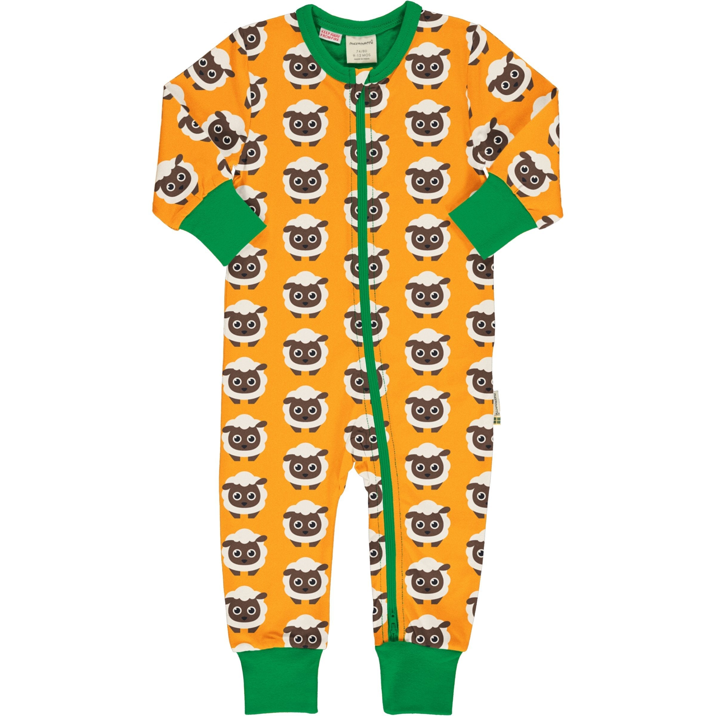Sheep zip suit Maxomorra classics Playsuit Maxomorra 