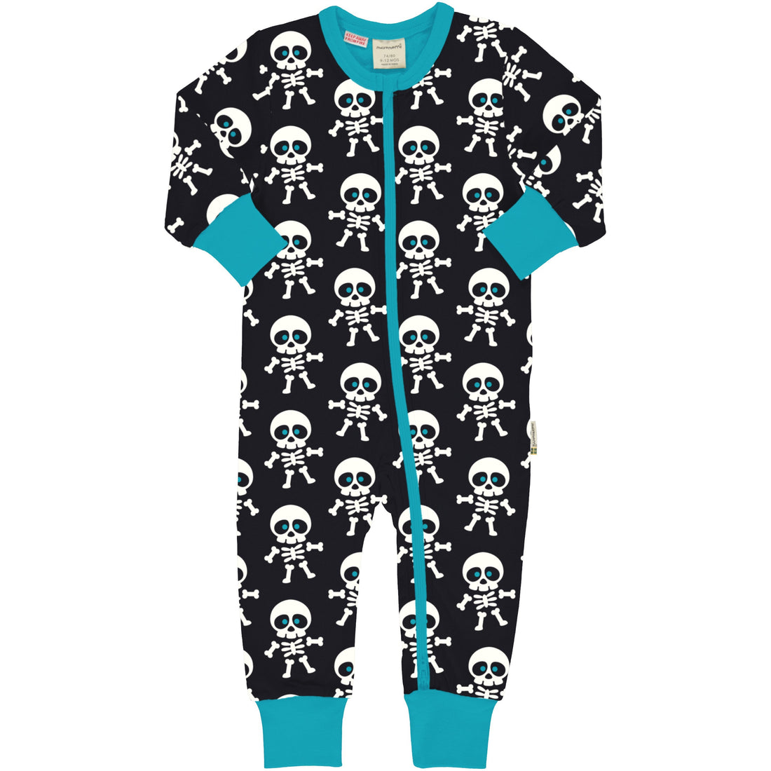 Fatinho c/ fecho esqueletos Playsuit Maxomorra 