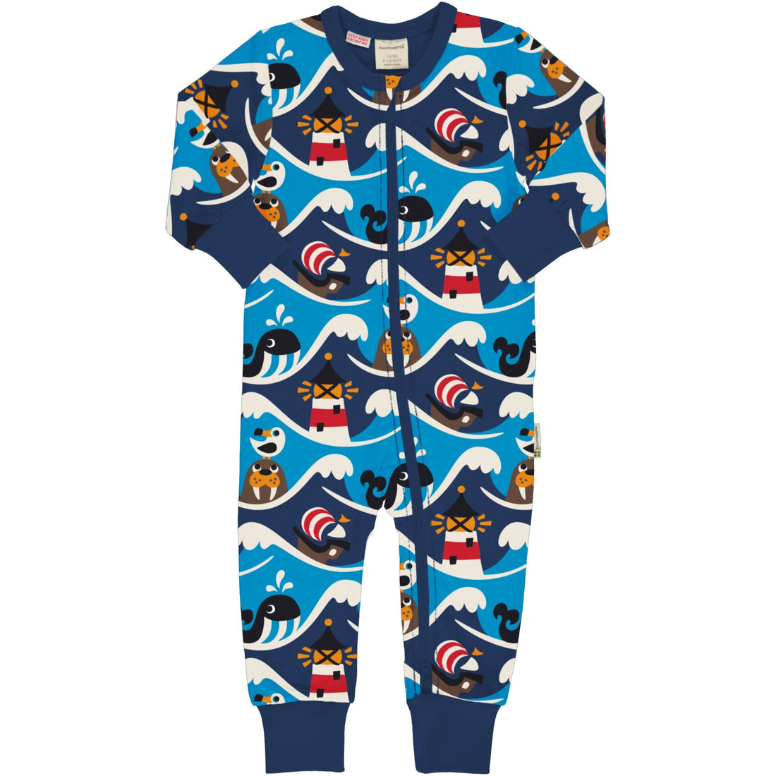 Fatinho c/ fecho ocean Playsuit Maxomorra 