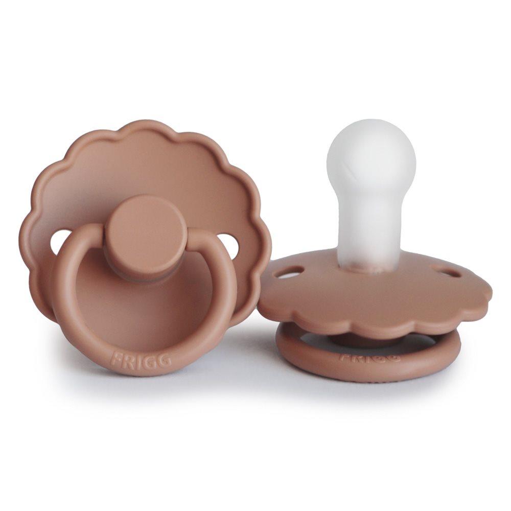 1 pacifier daisy rose gold FRIGG Pacifier FRIGG 0-6M