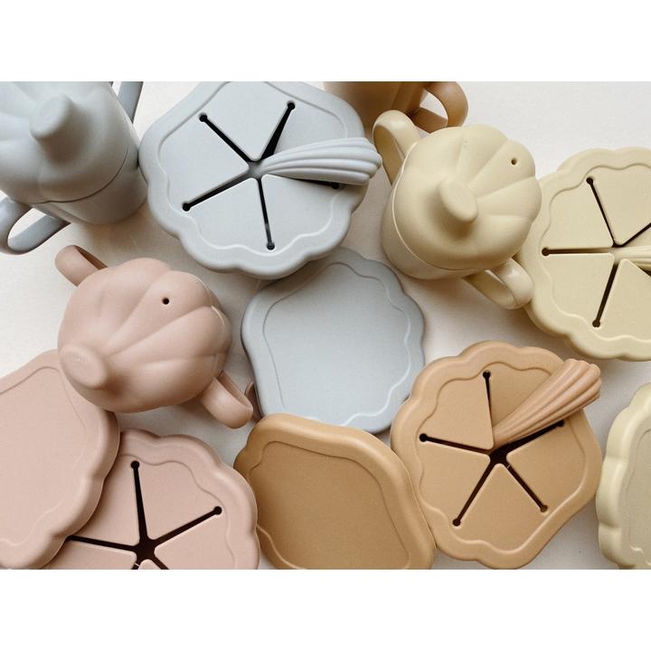 Silicone clam set bark Konges sløjd Meal Konges sløjd 