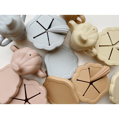 Silicone clam set bark Konges sløjd Meal Konges sløjd 