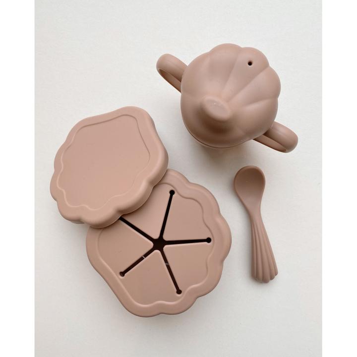 Silicone clam set bark Konges sløjd Meal Konges sløjd 