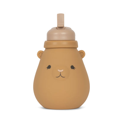 Garrafa de silicone teddy almond meal Konges sløjd 