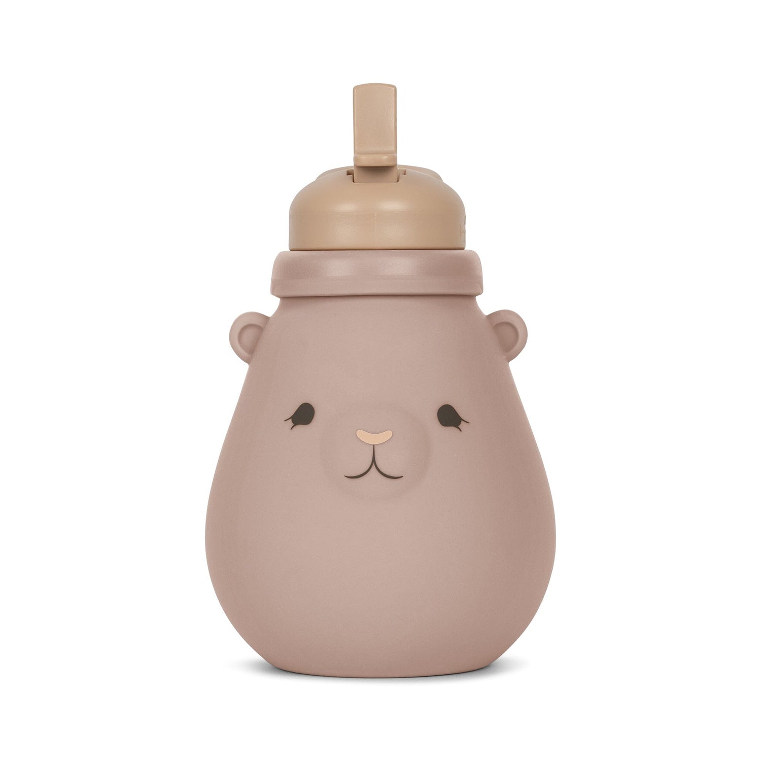 Garrafa de silicone teddy blush meal Konges sløjd 