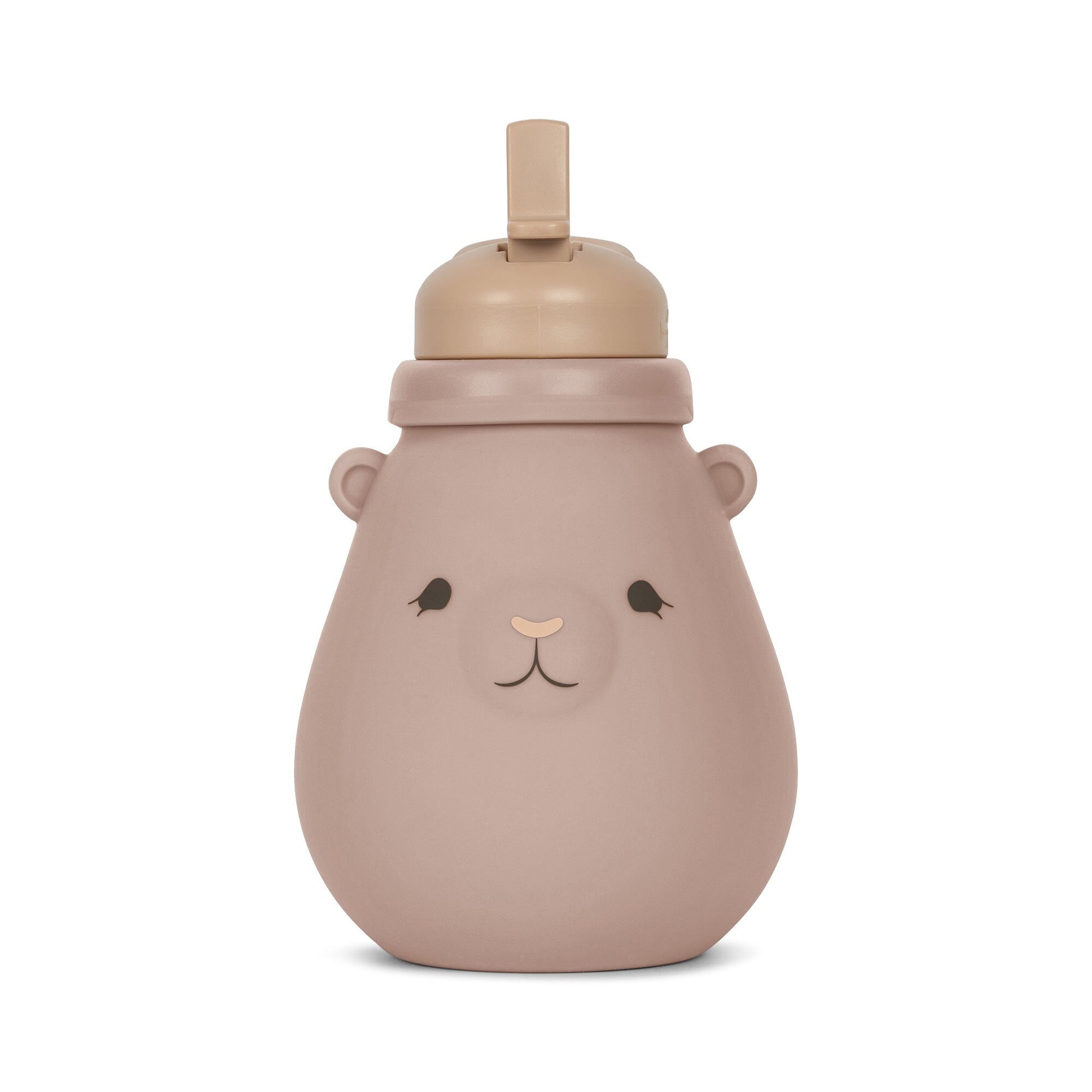 Garrafa de silicone teddy blush meal Konges sløjd 