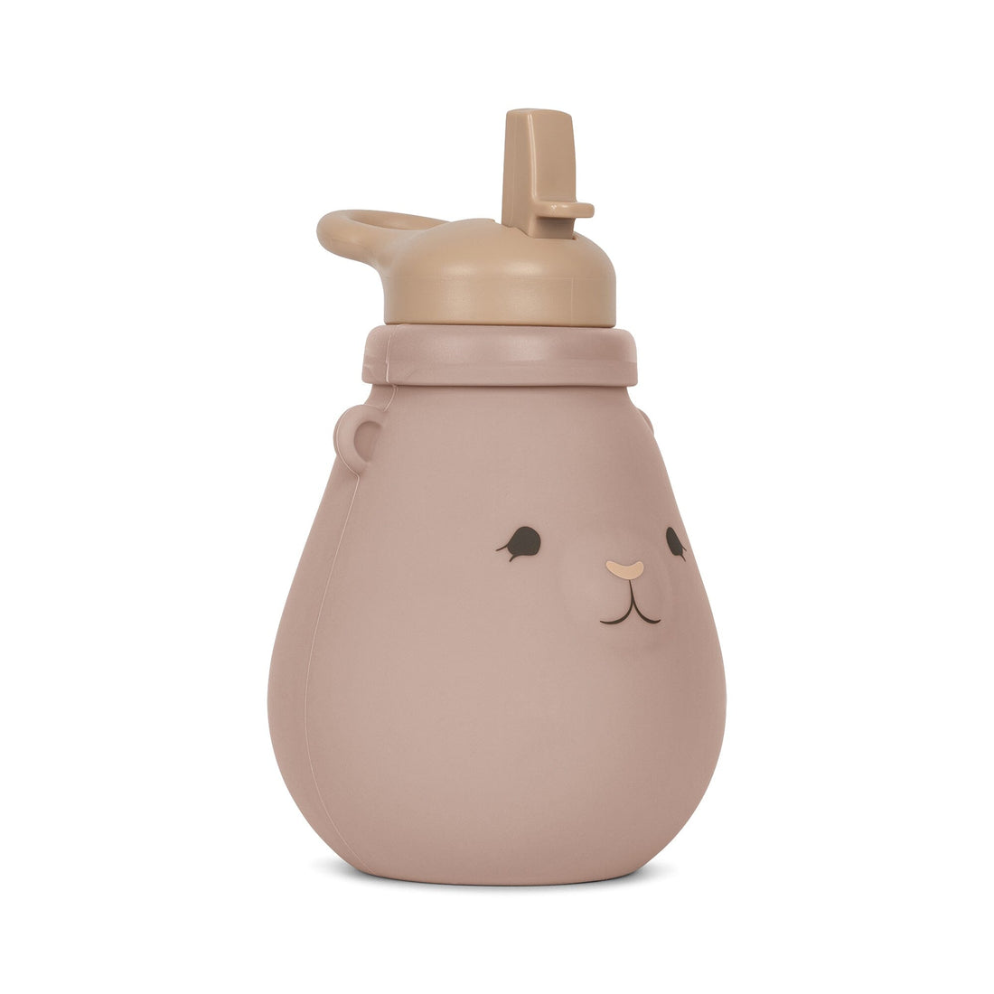 Garrafa de silicone teddy blush meal Konges sløjd 