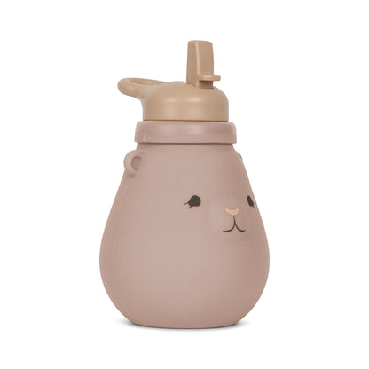 Garrafa de silicone teddy blush meal Konges sløjd 