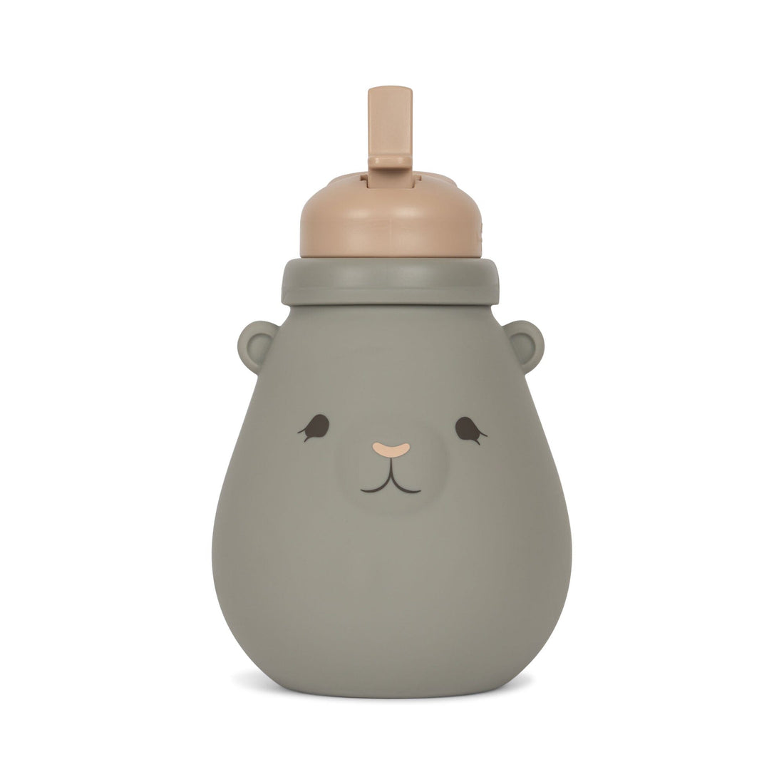 Garrafa de silicone teddy whale meal Konges sløjd