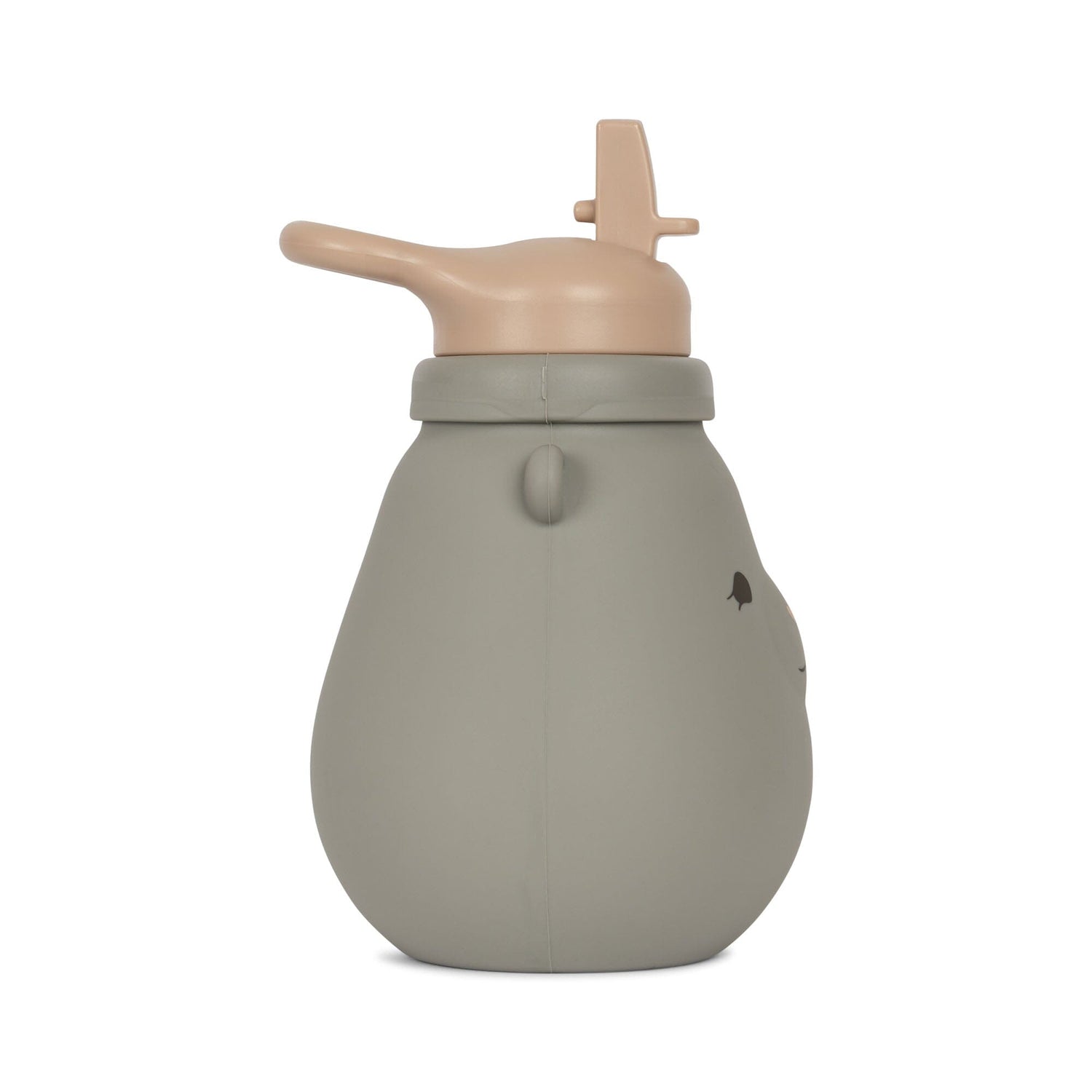 Garrafa de silicone teddy whale meal Konges sløjd 