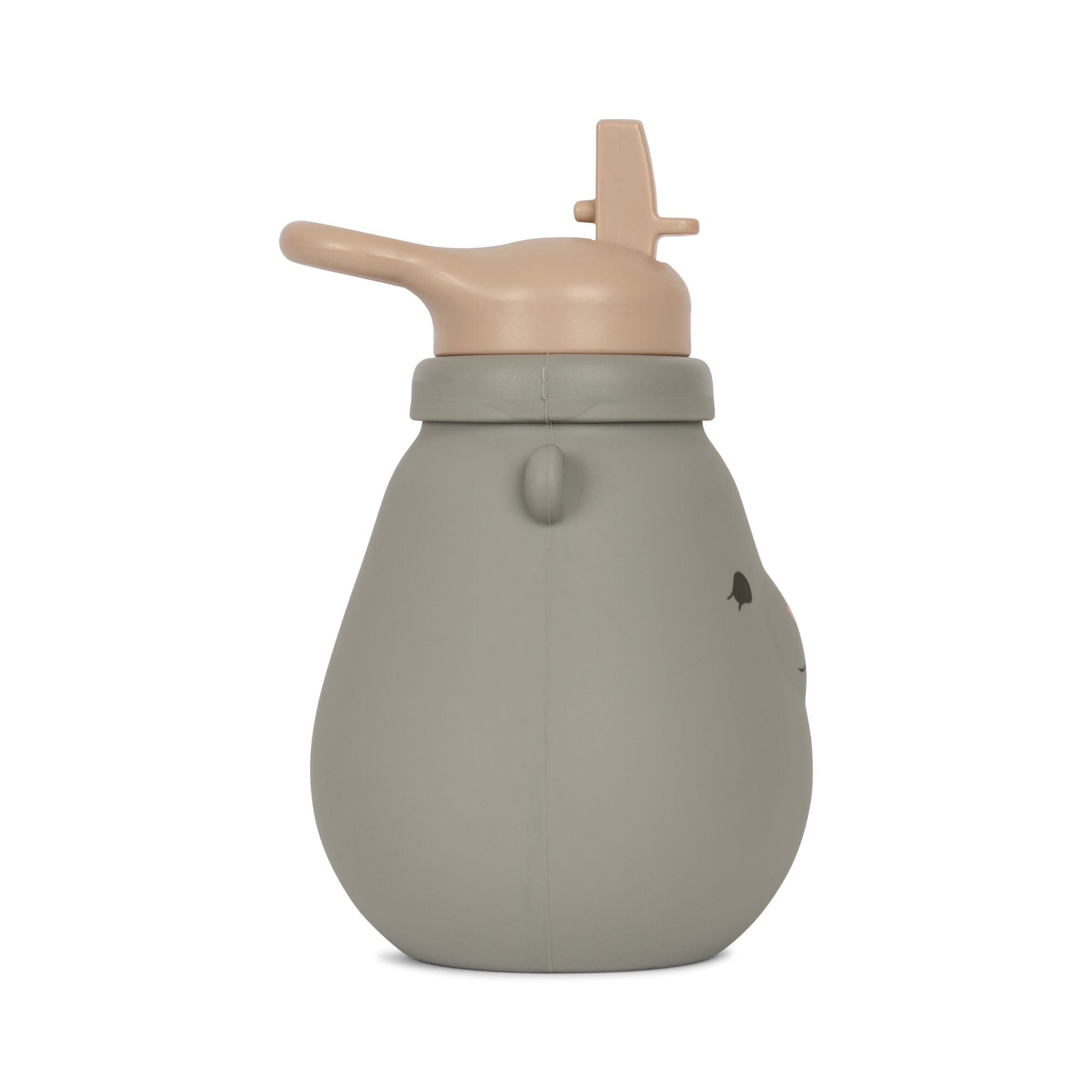 Garrafa de silicone teddy whale meal Konges sløjd 